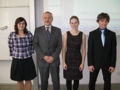doc. Mestek s vtzi (Bc. Pavlna Novotn, Bc. Zuzana Cieslarov, Karel Zuek)
