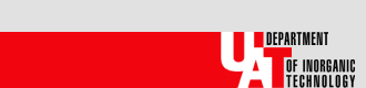 UAT - DEPARTMENT OF INORGANIC TECHNOLOGY