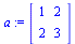 a := Matrix(%id = 4678012034)