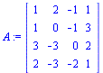 A := Matrix(%id = 4678005058)